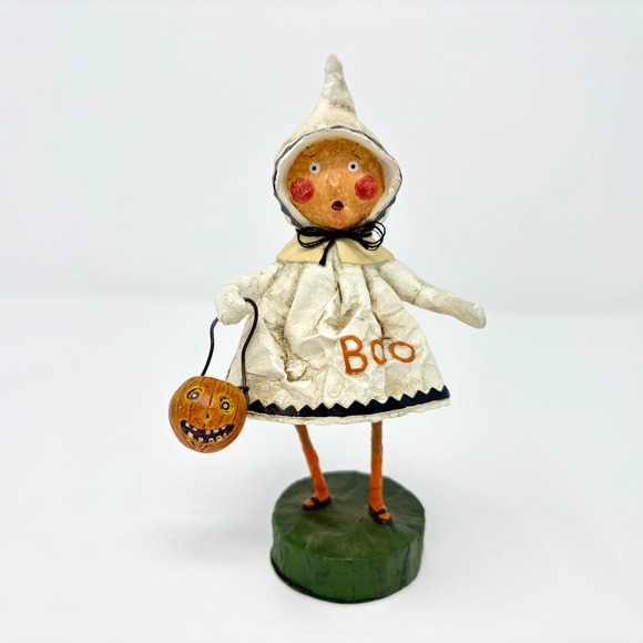 Lori Mitchell Little Boo Resin Trick Or Treater Halloween Figurine 6” - Picture 1 of 7